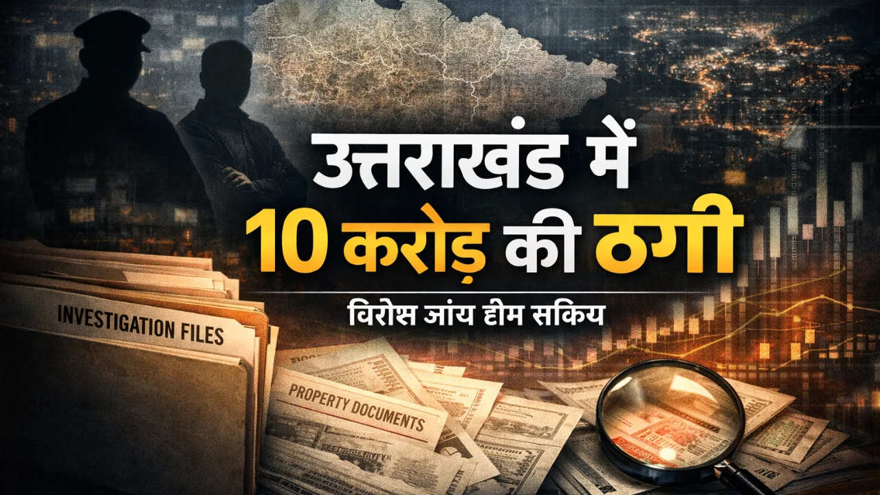 उत्तराखंड 10 करोड़ ठगी मामला में जमीन सौदे से जुड़ी धोखाधड़ी की एसआईटी जांच का प्रतीकात्मक दृश्य