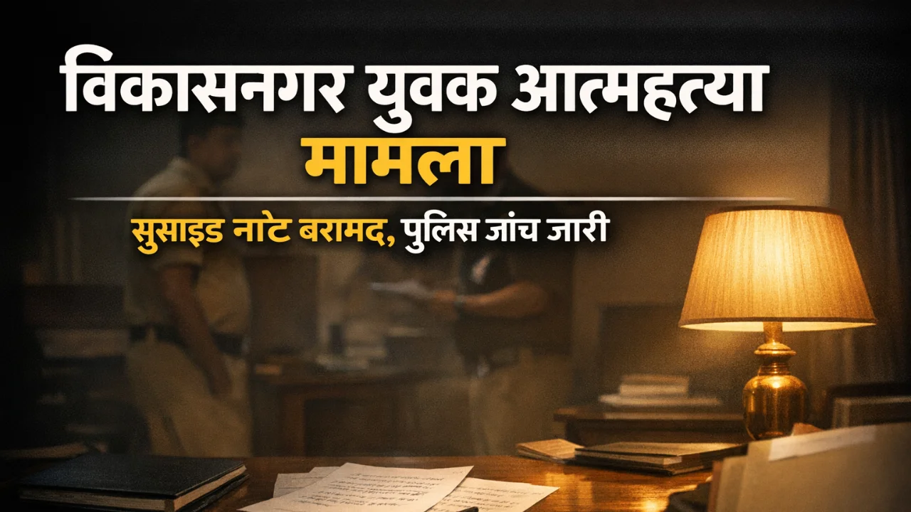 विकासनगर युवक आत्महत्या मामला से जुड़ा प्रतीकात्मक जांच दृश्य